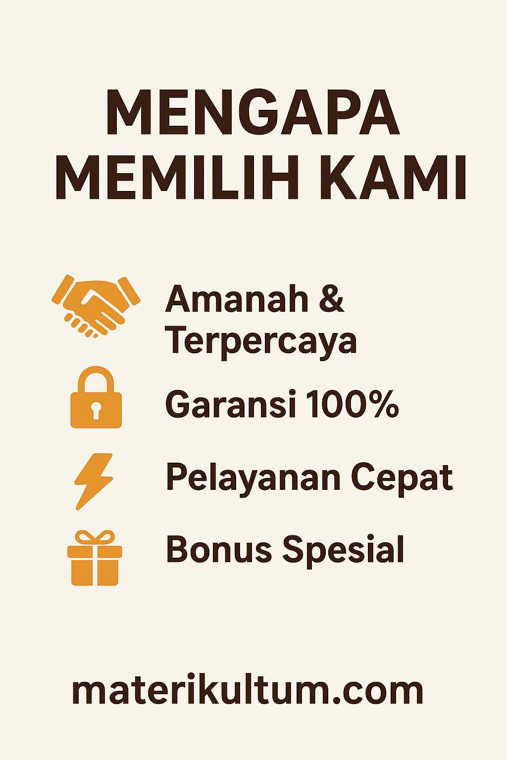 materi kultum